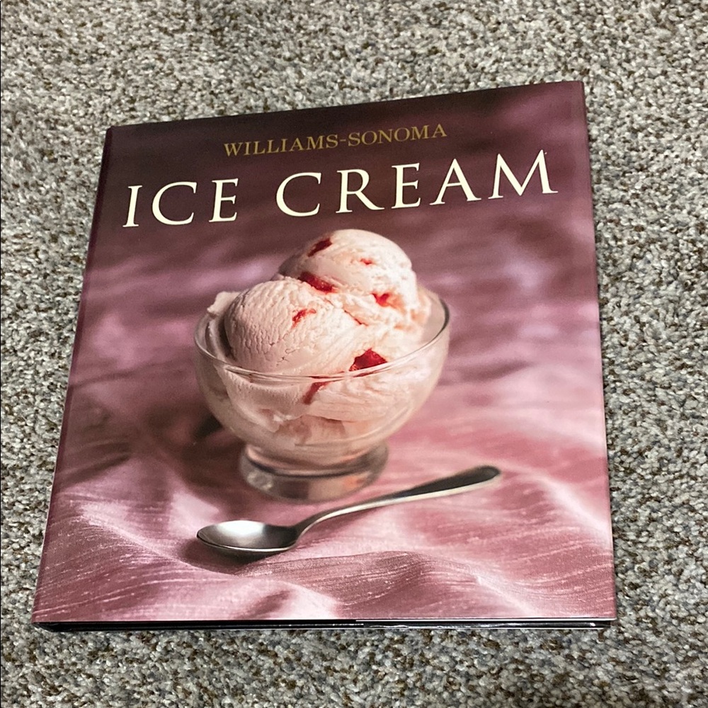 Williams-Sonoma Ice Cream Book!